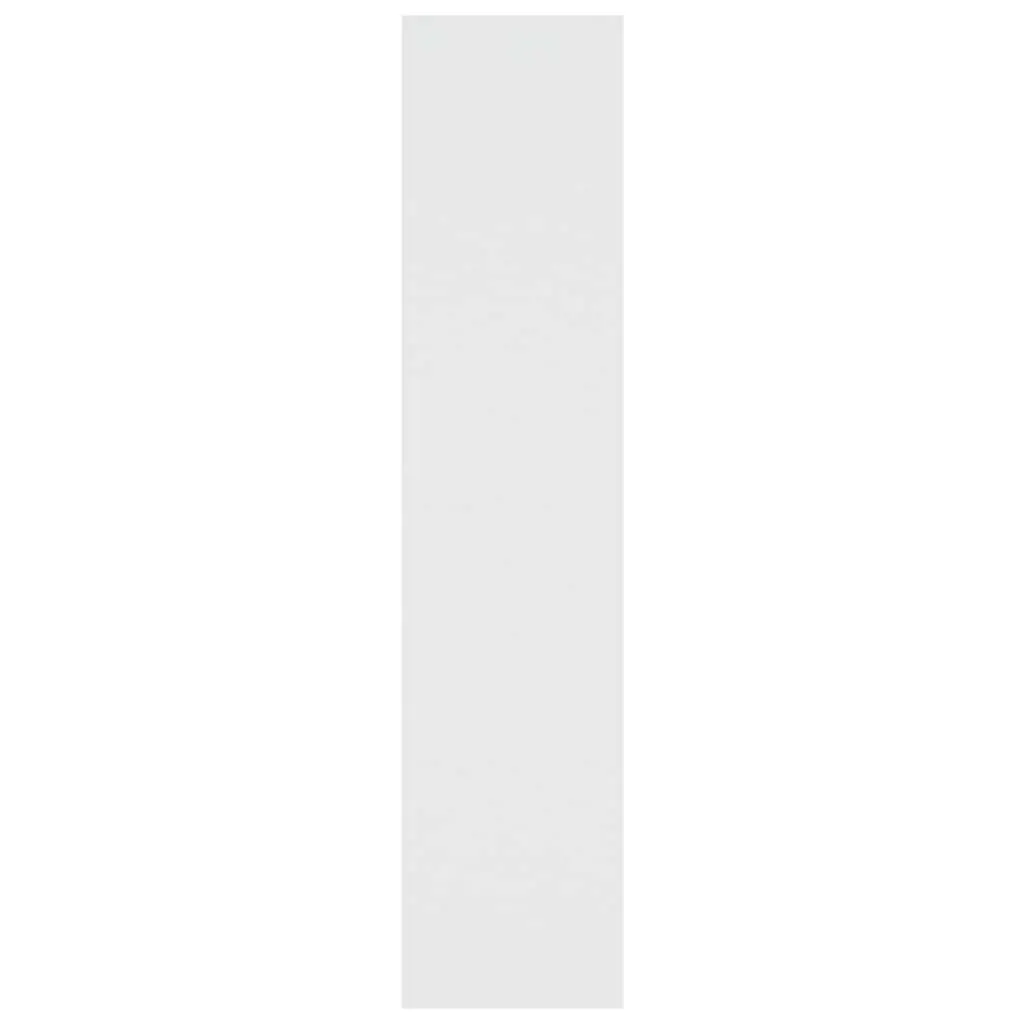White Book Cabinet Room Divider Shelving Unit Storage Bookcase Organiser Hallway