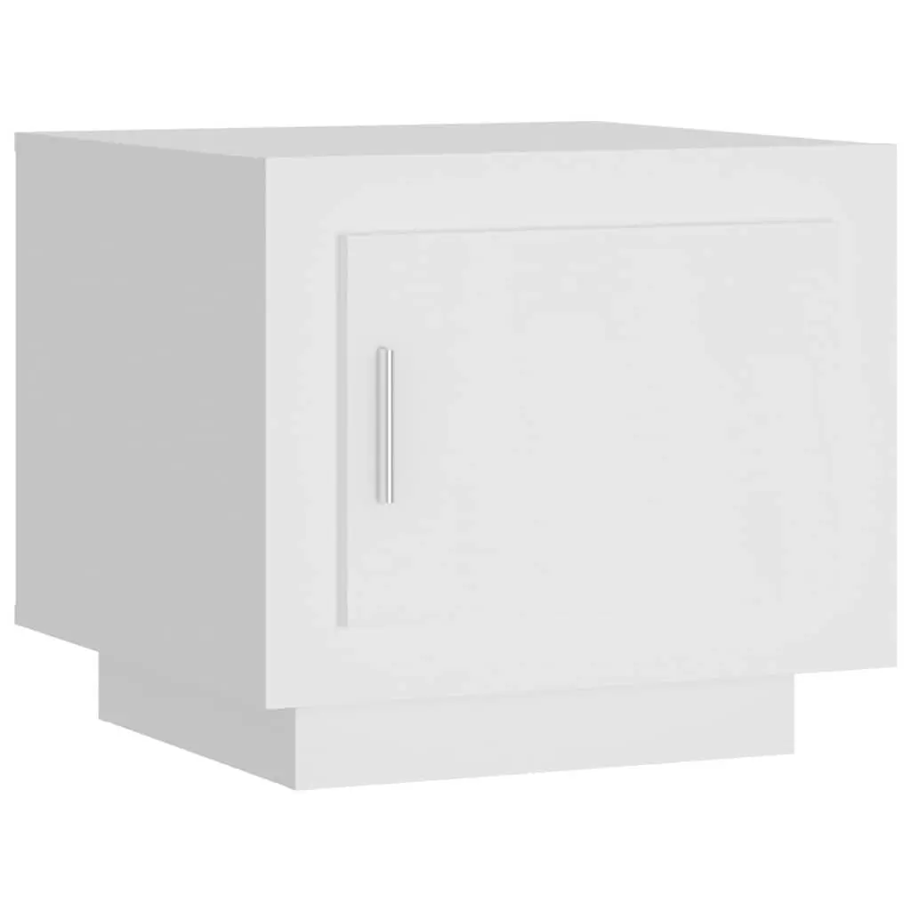 White Coffee Table with Storage for Living Rooms
