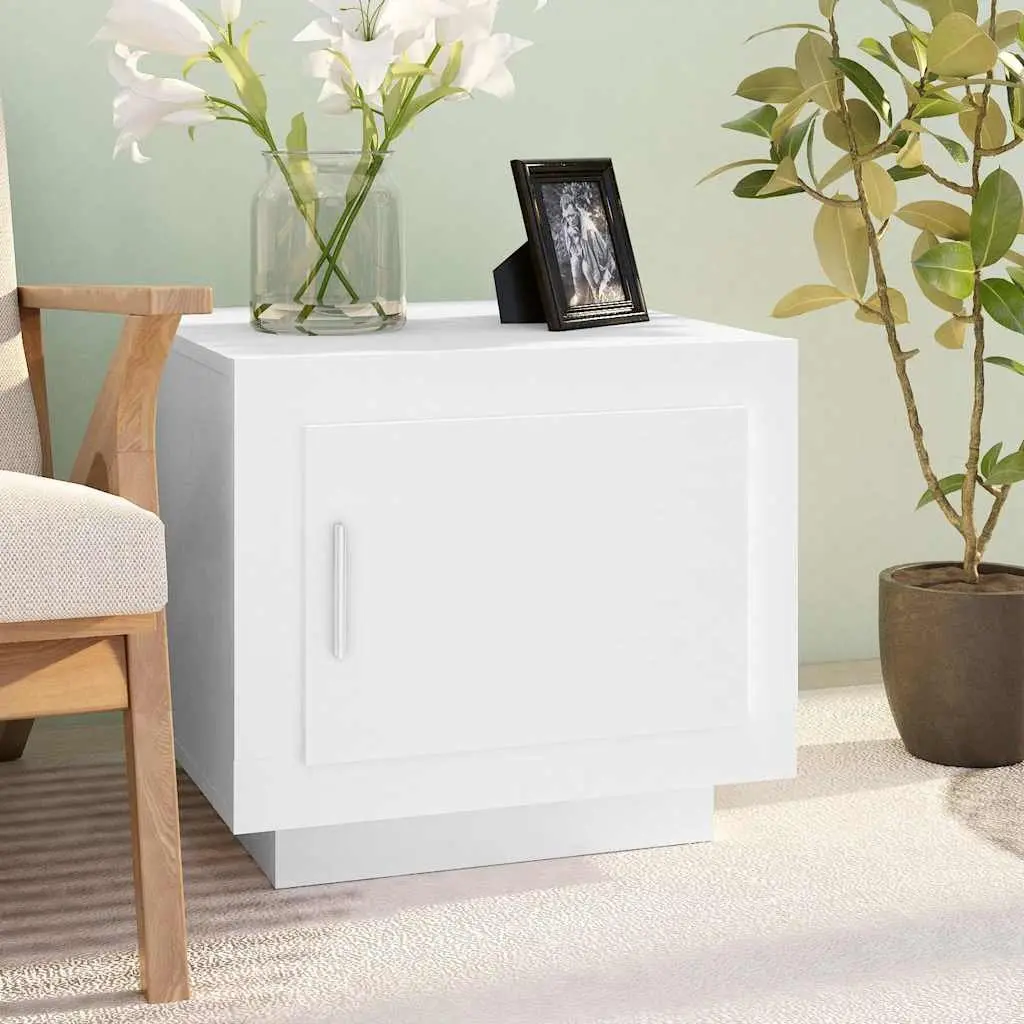 White Coffee Table with Storage for Living Rooms