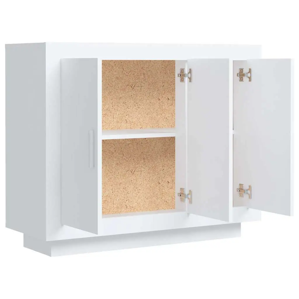 White Storage Sideboard for Living Spaces