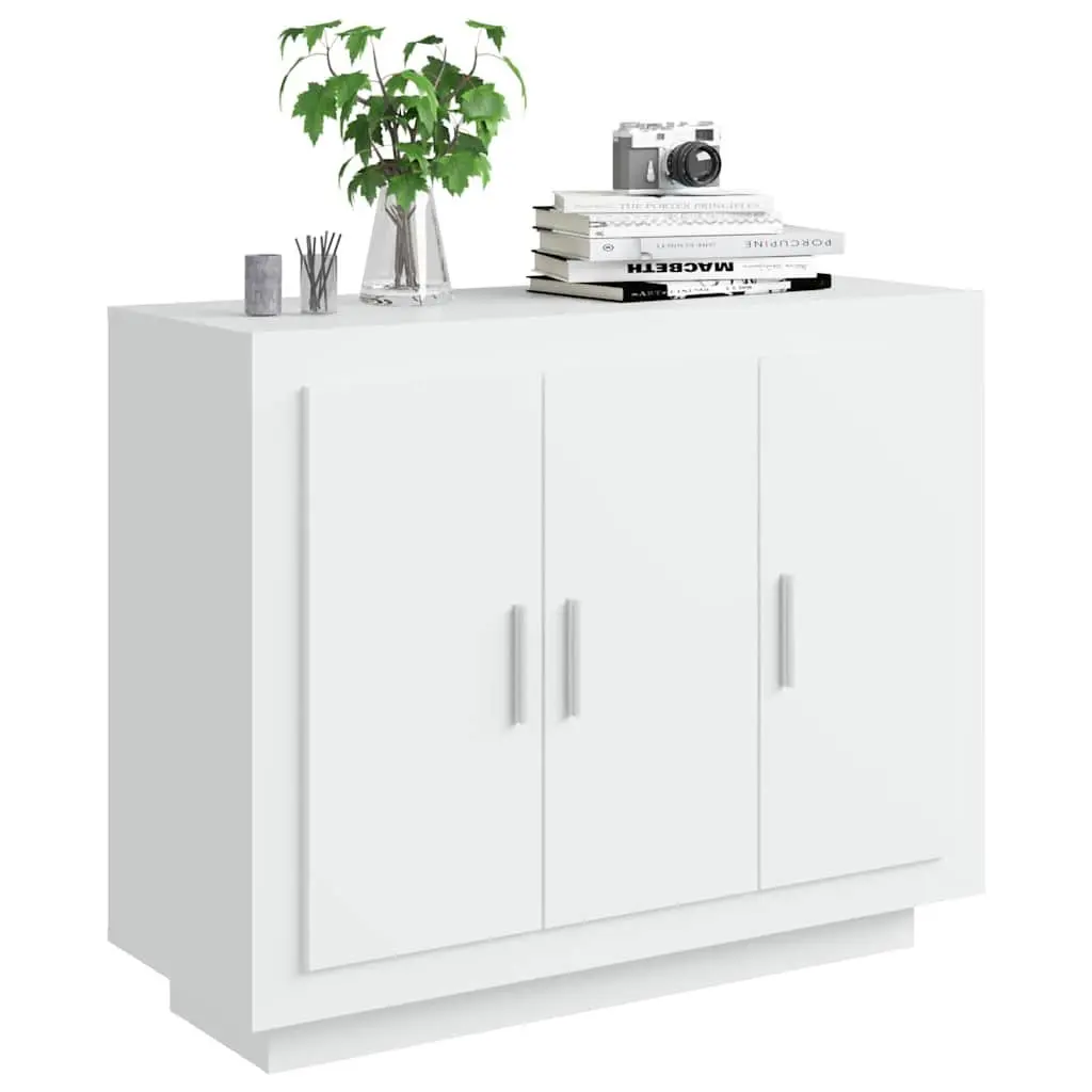 White Storage Sideboard for Living Spaces