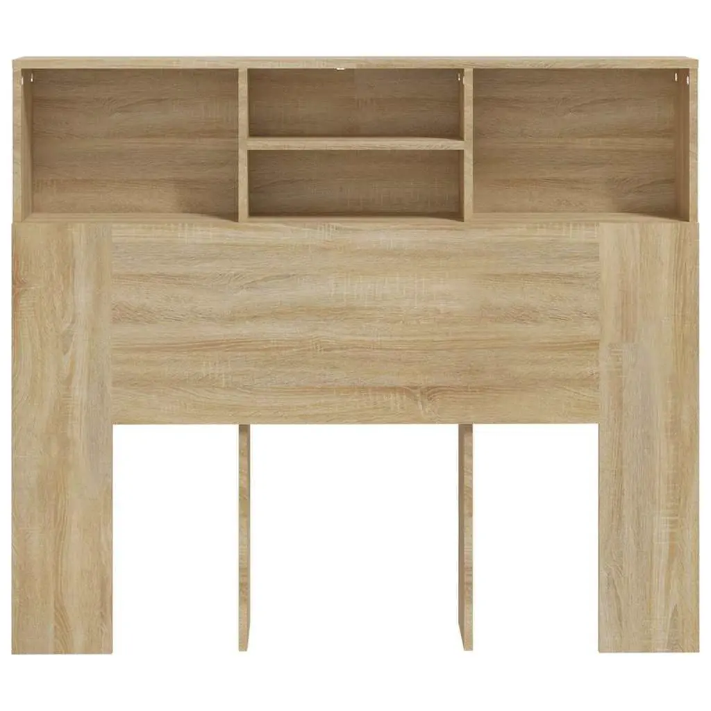 120cm Wall-Mounted Headboard Cabinet with Storage