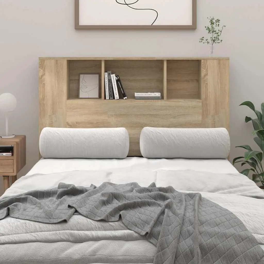 120cm Wall-Mounted Headboard Storage Cabinet