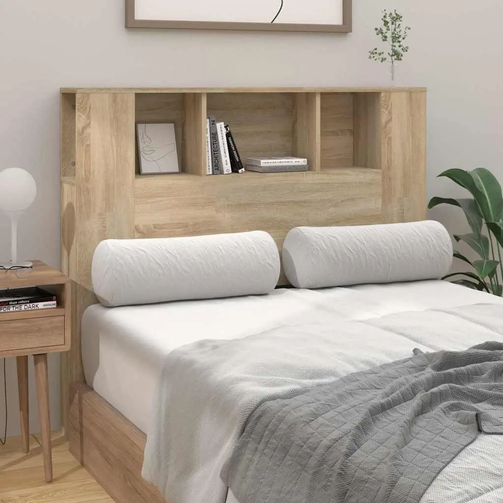 120cm Wall-Mounted Headboard Storage Cabinet