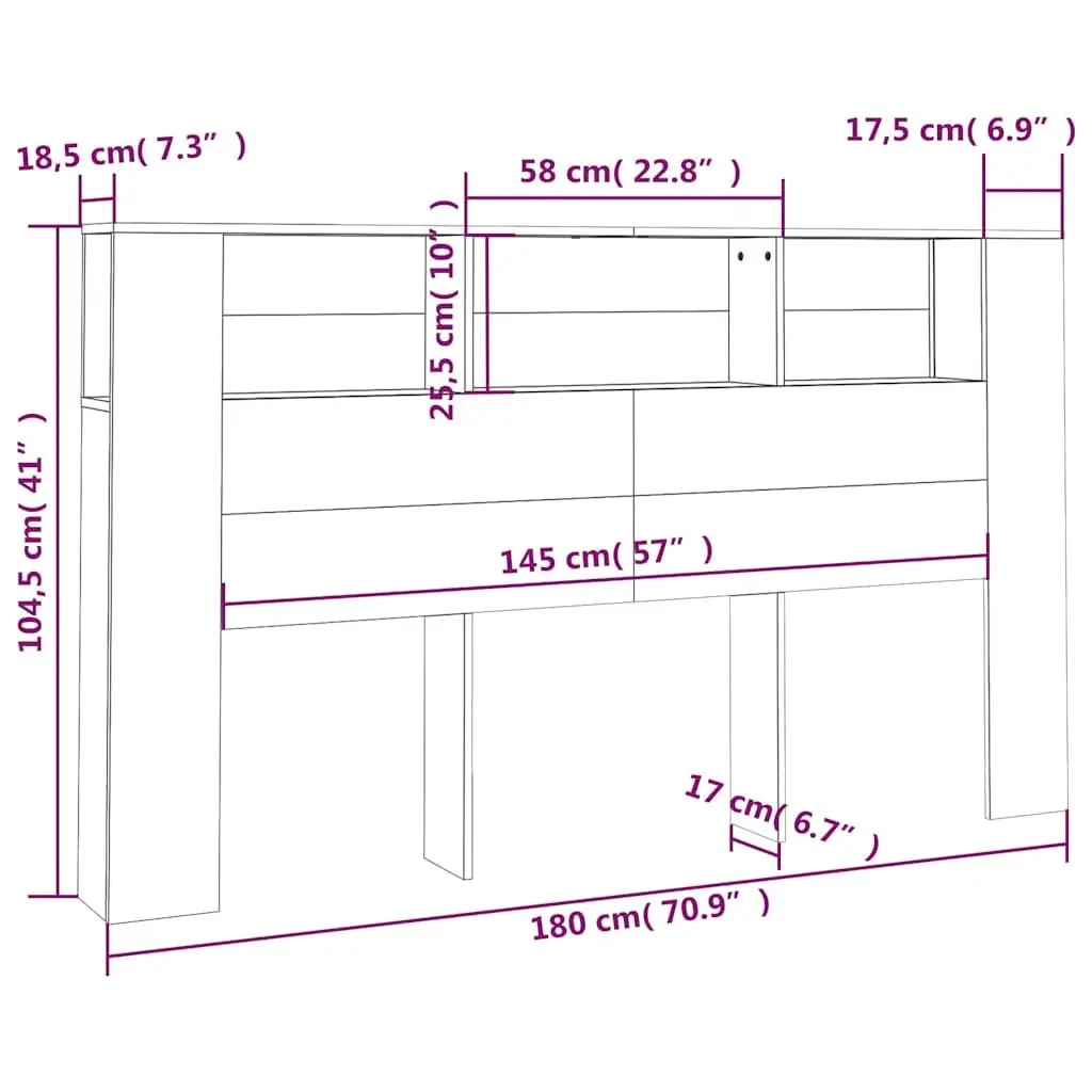 Grey Headboard Cabinet for Smart Bedroom Storage