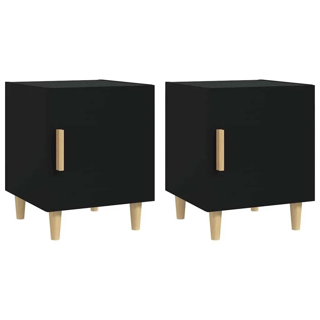 Black Bedside Cabinets for Storage and Style
