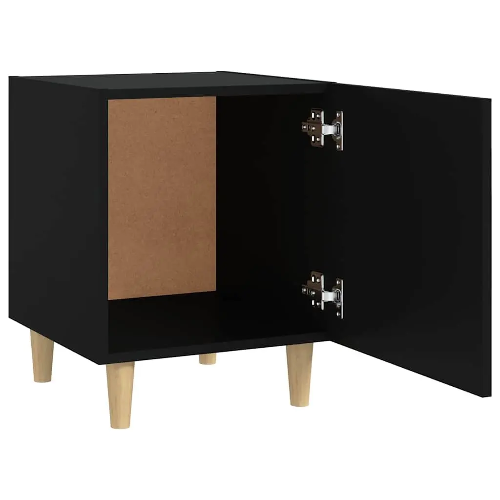 Black Bedside Cabinets for Storage and Style