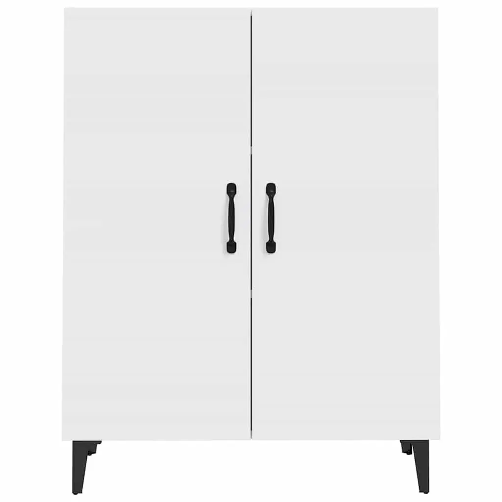 White Sideboard 70x34x90 cm Storage Cabinet
