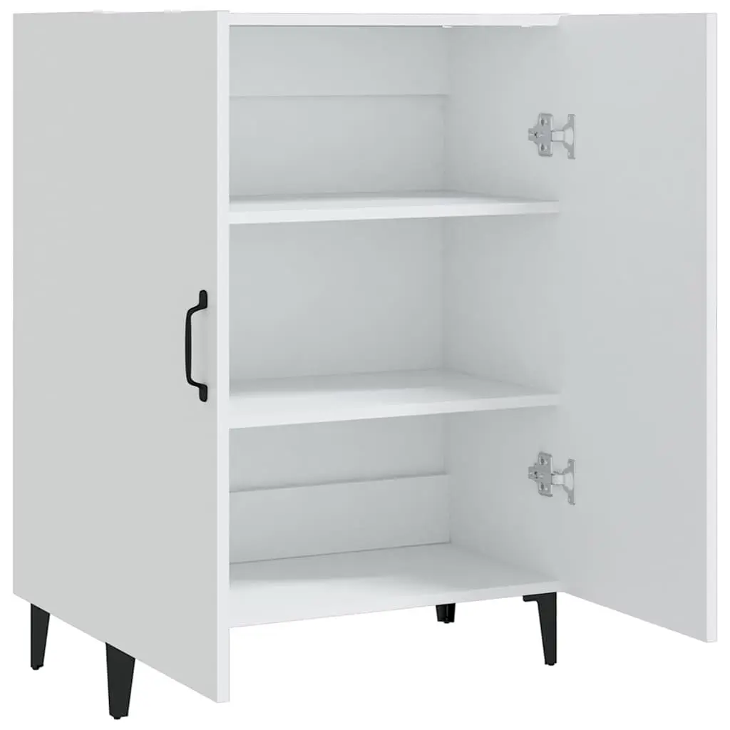 White Sideboard 70x34x90 cm Storage Cabinet