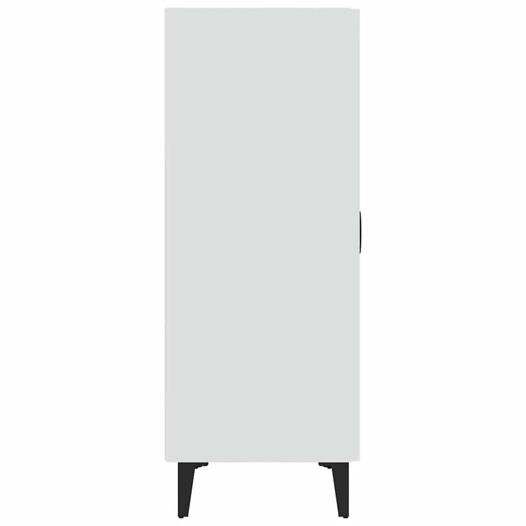 White Sideboard 70x34x90 cm Storage Cabinet