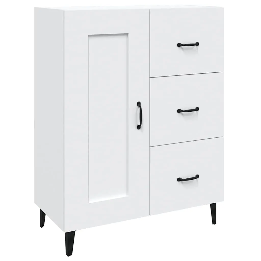 White Sideboard Cabinet for Storage and Display