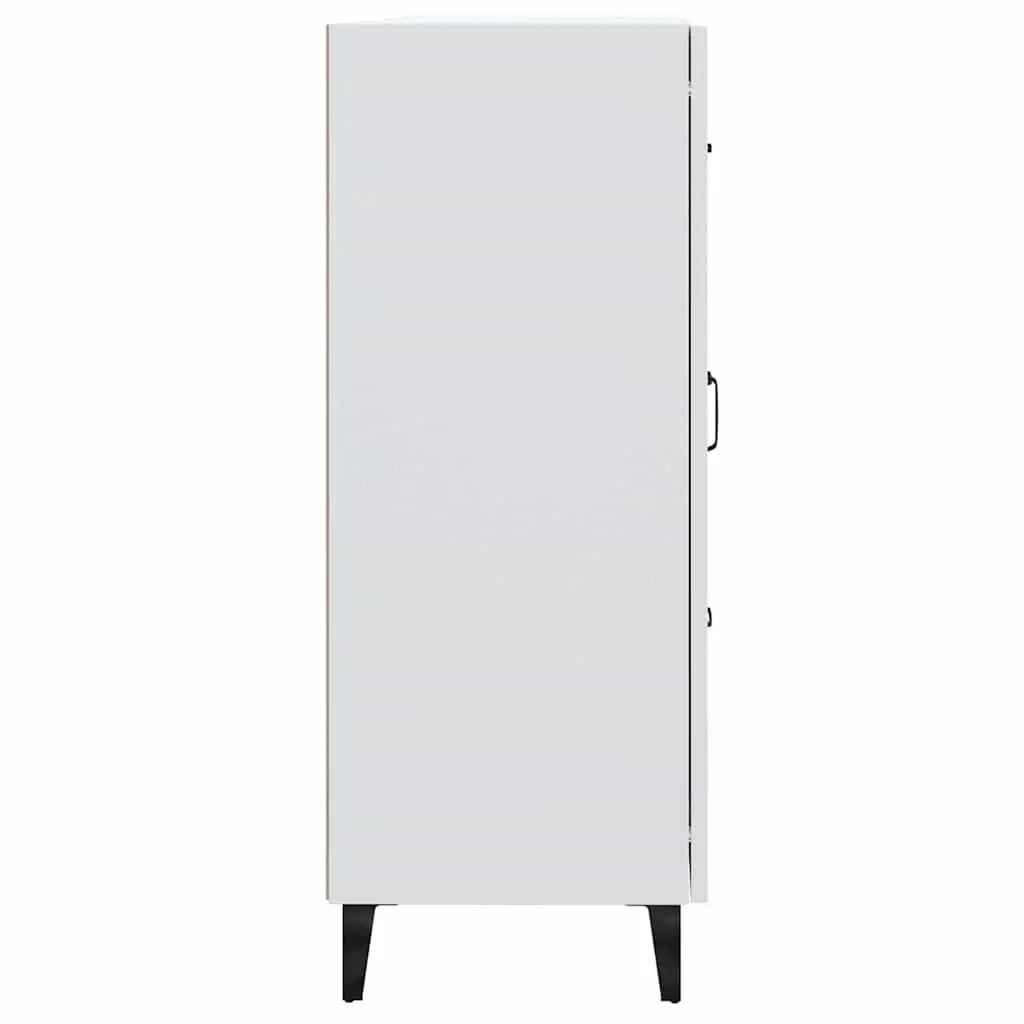 White Sideboard Cabinet for Storage and Display