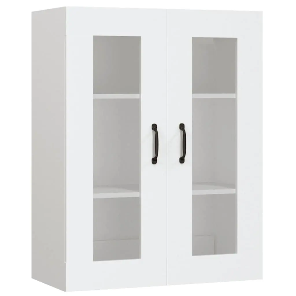 Hanging Wall Cabinet Engineered Wood 69.5 x 34 x 90 cm White