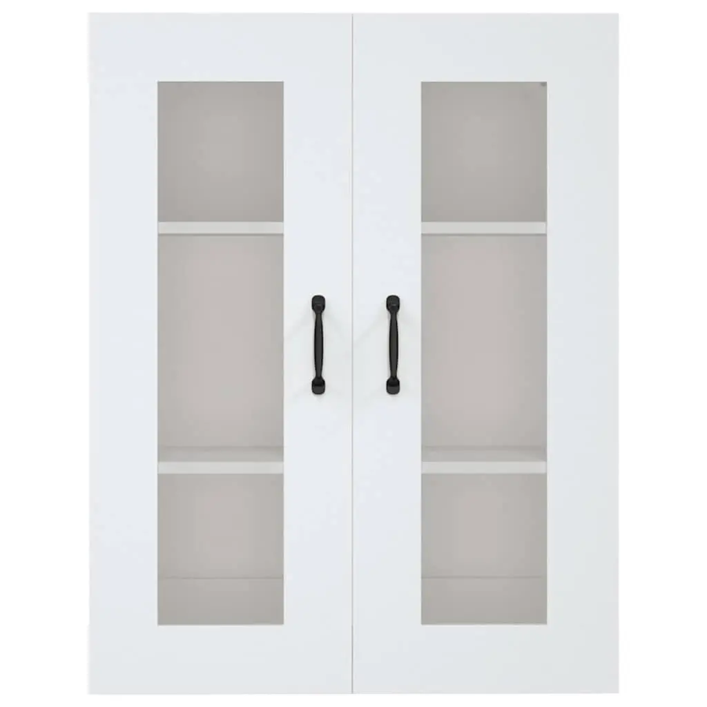 Hanging Wall Cabinet Engineered Wood 69.5 x 34 x 90 cm White