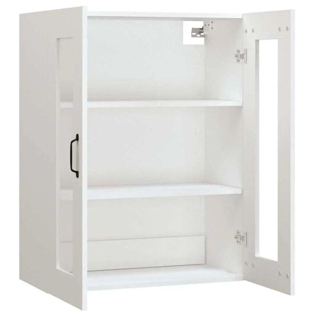 Hanging Wall Cabinet Engineered Wood 69.5 x 34 x 90 cm White