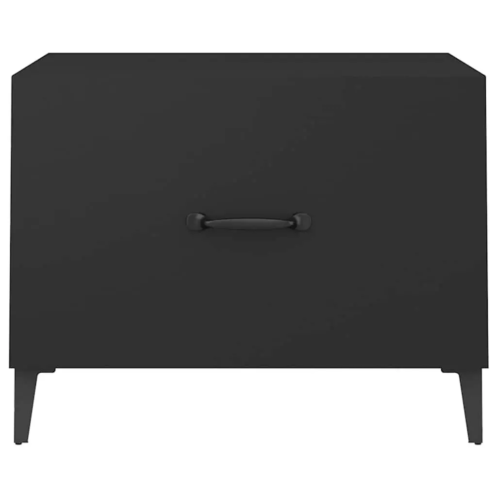 Coffee Table Set with Sturdy Metal Legs