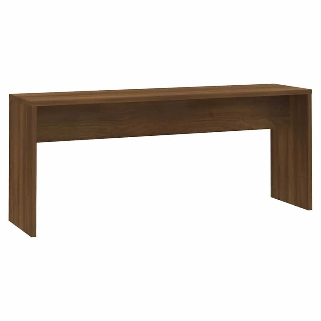 3 Piece Dining Set with Brown Oak Finish