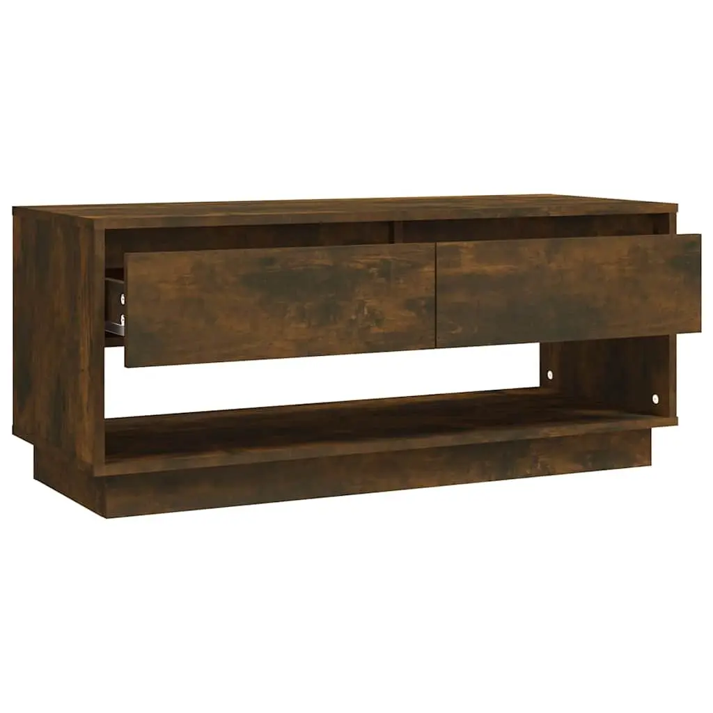 TV Cabinet Engineered Wood 102x41x44 cm Brown