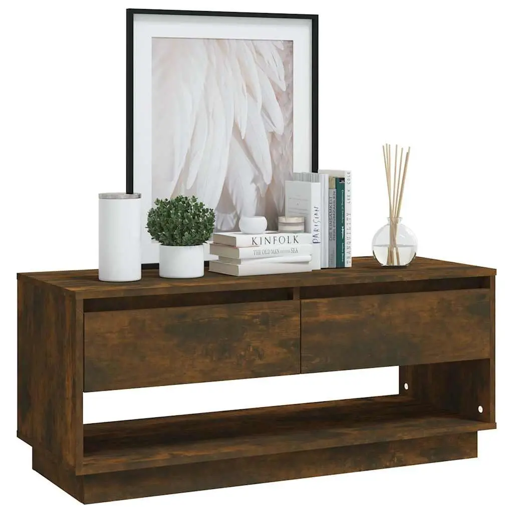 TV Cabinet Engineered Wood 102x41x44 cm Brown