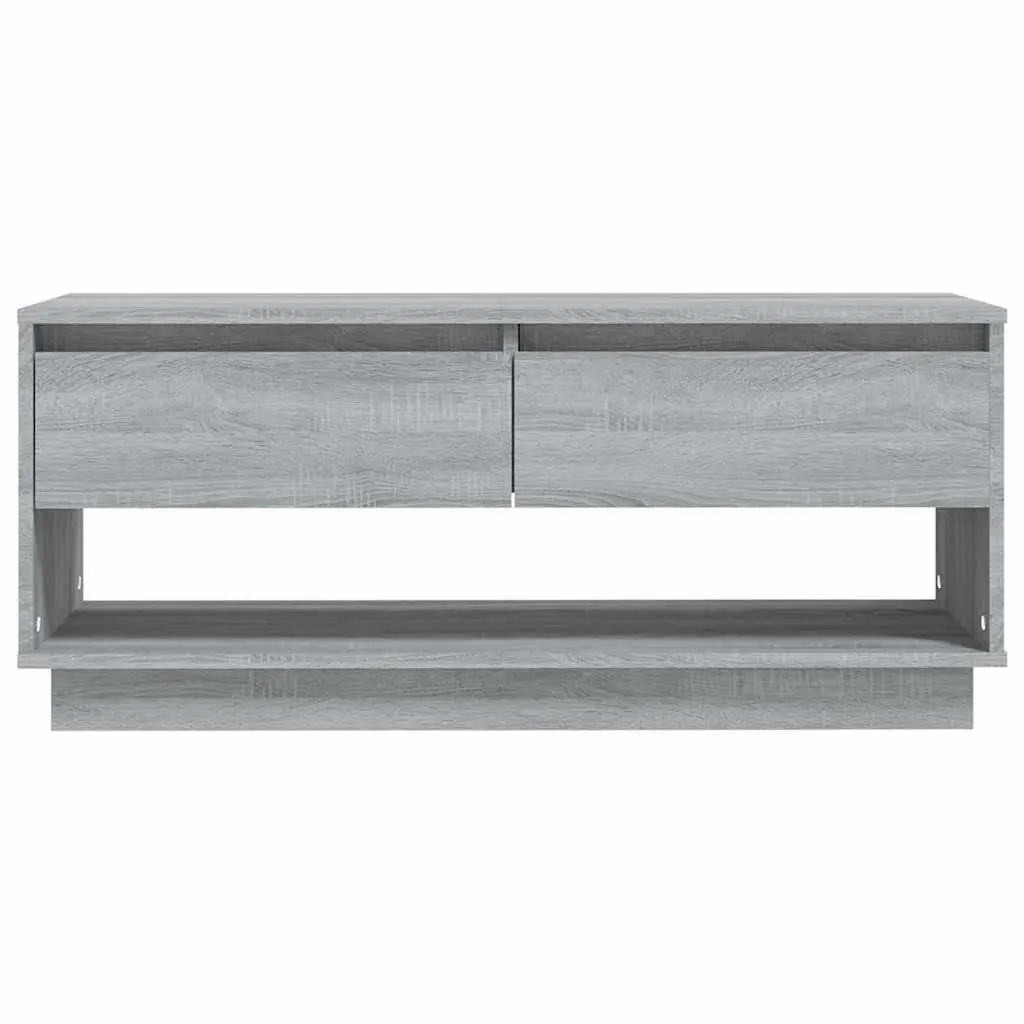 Grey Sonoma Engineered Wood Lowboard for Media Storage