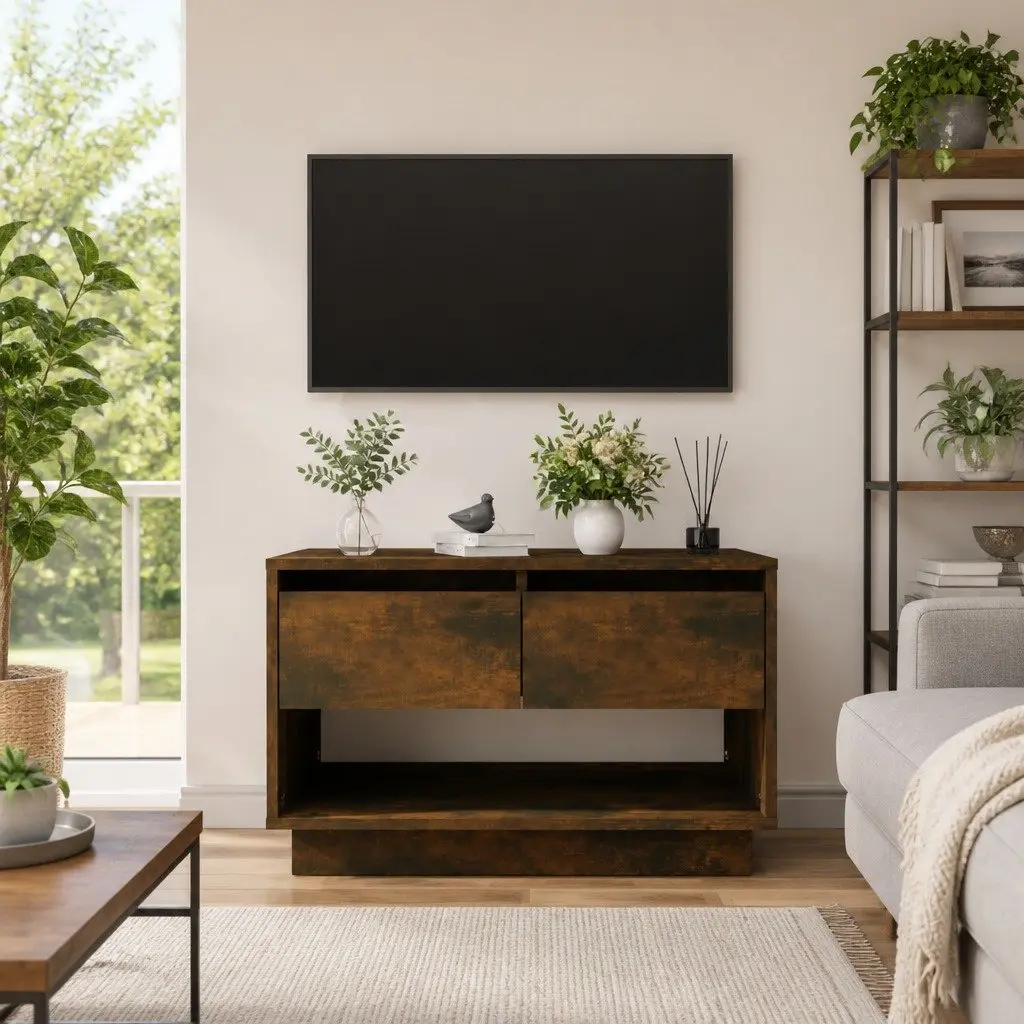 TV Cabinet Engineered Wood 70 x 41 x 44 cm Brown