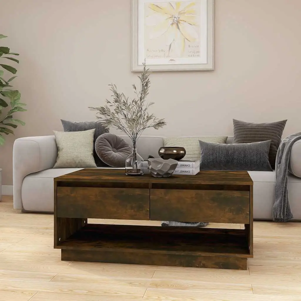 Coffee Table with Durable Storage Drawers