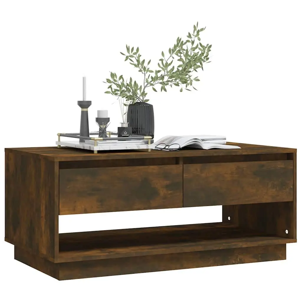 Coffee Table with Durable Storage Drawers