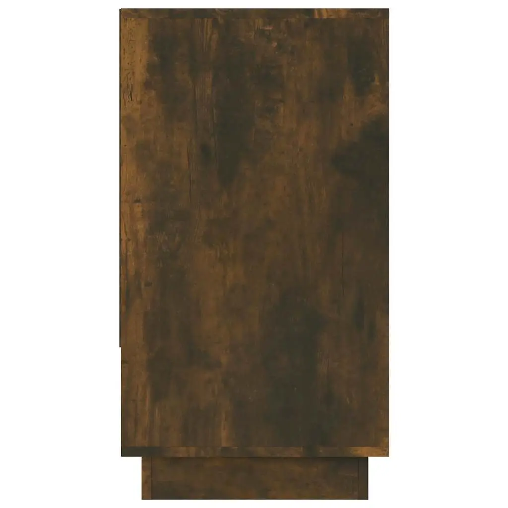 Brown Engineered Wood Sideboard with 3 Drawers