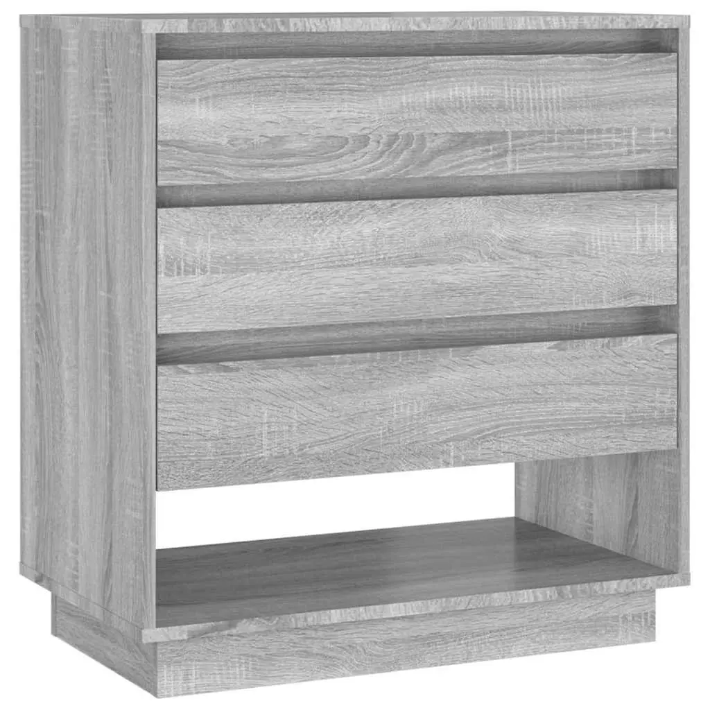 Grey Sonoma Sideboard with 3 Drawers and 1 Compartment
