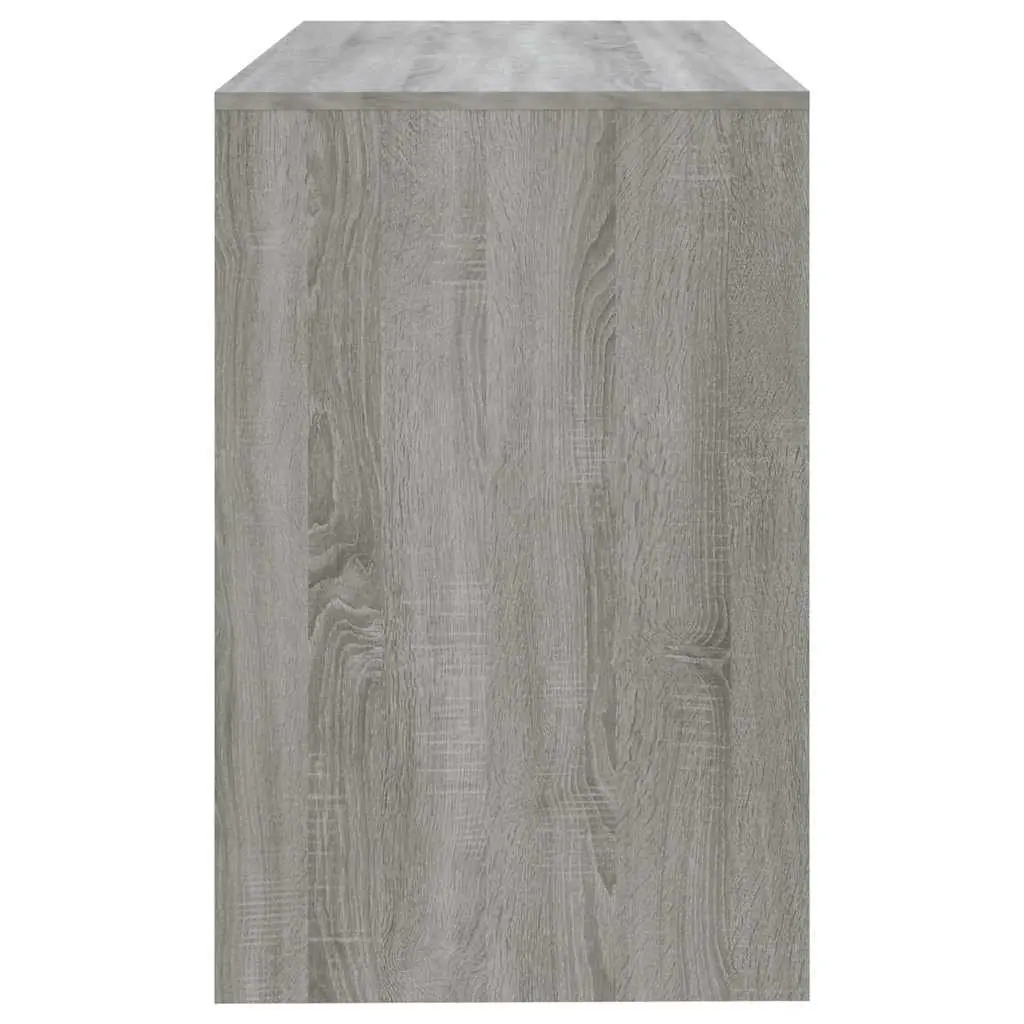 Grey Sonoma Office Desk with 2 Drawers