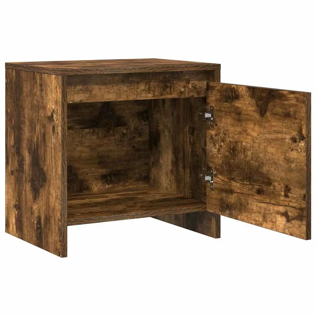 Brown Bedside Cabinet for Bedroom Storage