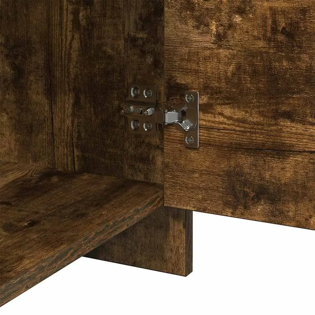 Brown Bedside Cabinet for Bedroom Storage