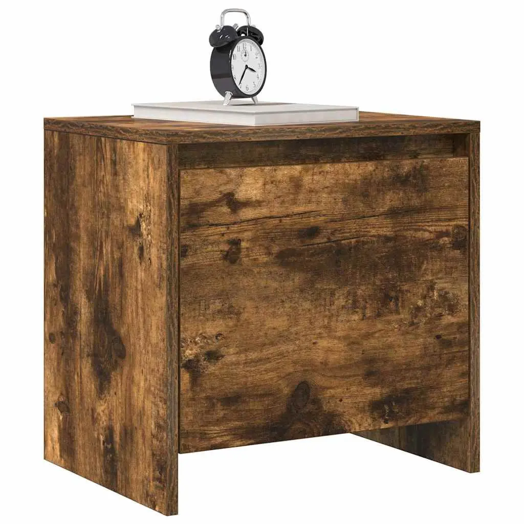 Brown Bedside Cabinet for Bedroom Storage