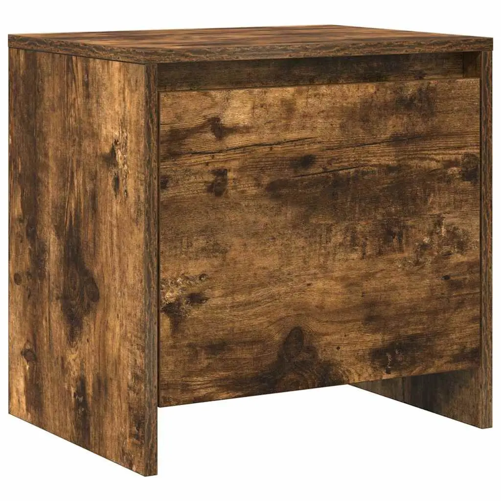 Bedside Cabinet with Durable Build in Smoked Oak