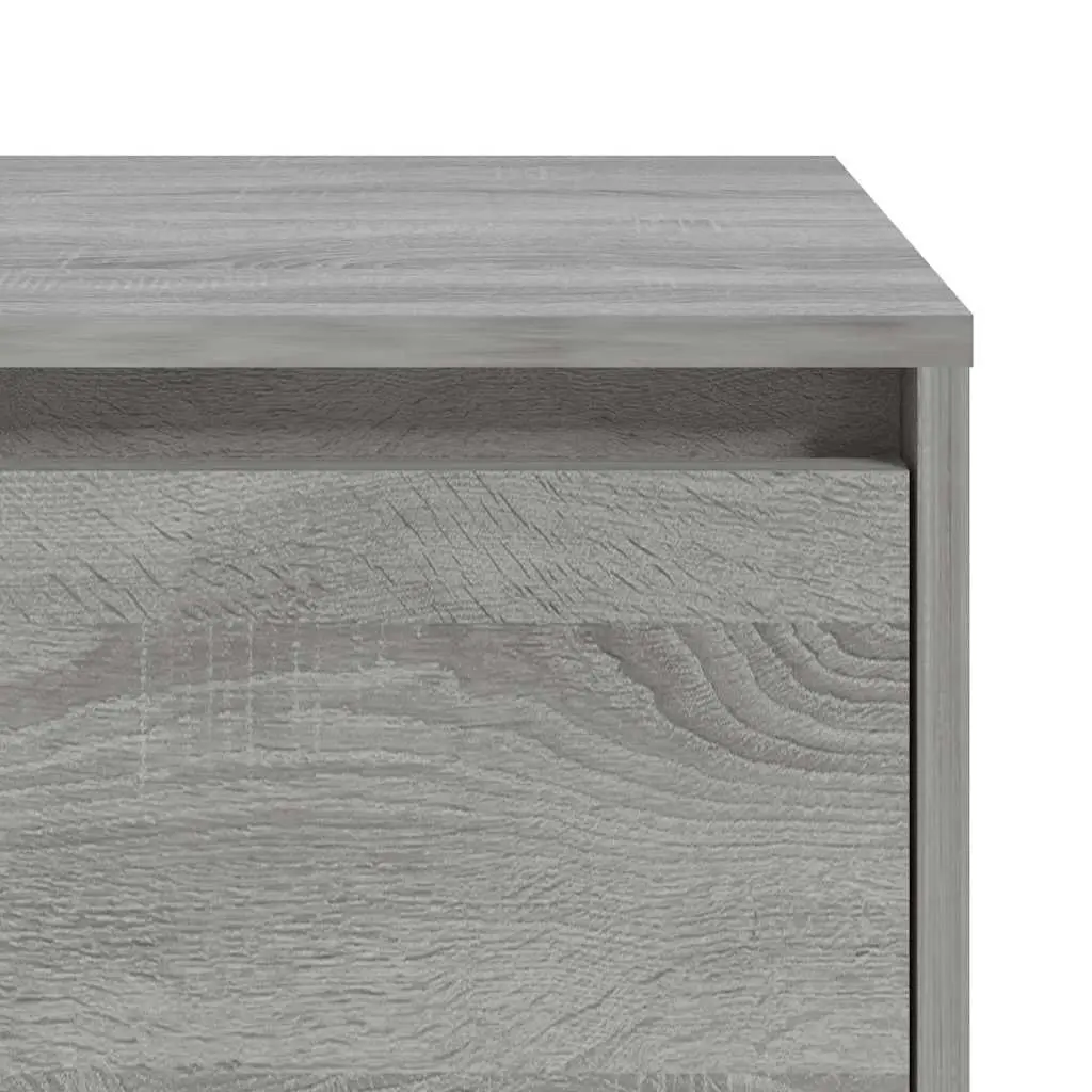Grey Sonoma Bedside Cabinets 45x34x44.5 cm