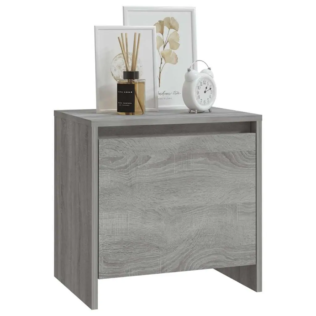 Grey Sonoma Bedside Cabinets 45x34x44.5 cm