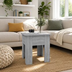 Grey Modern Coffee Table for Living Rooms 40x40x42 cm