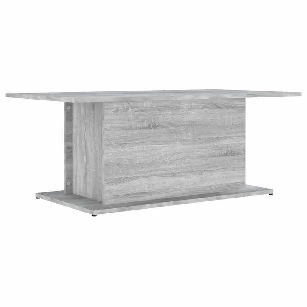 Coffee Table Grey Sonoma Living Room Accent Furniture Easy Clean Durable