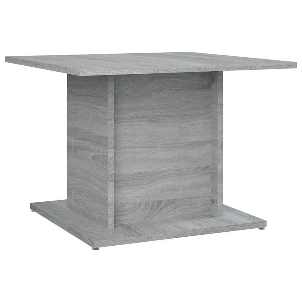 Coffee Table Engineered Wood 55.5 x 55.5 x 40 cm Grey