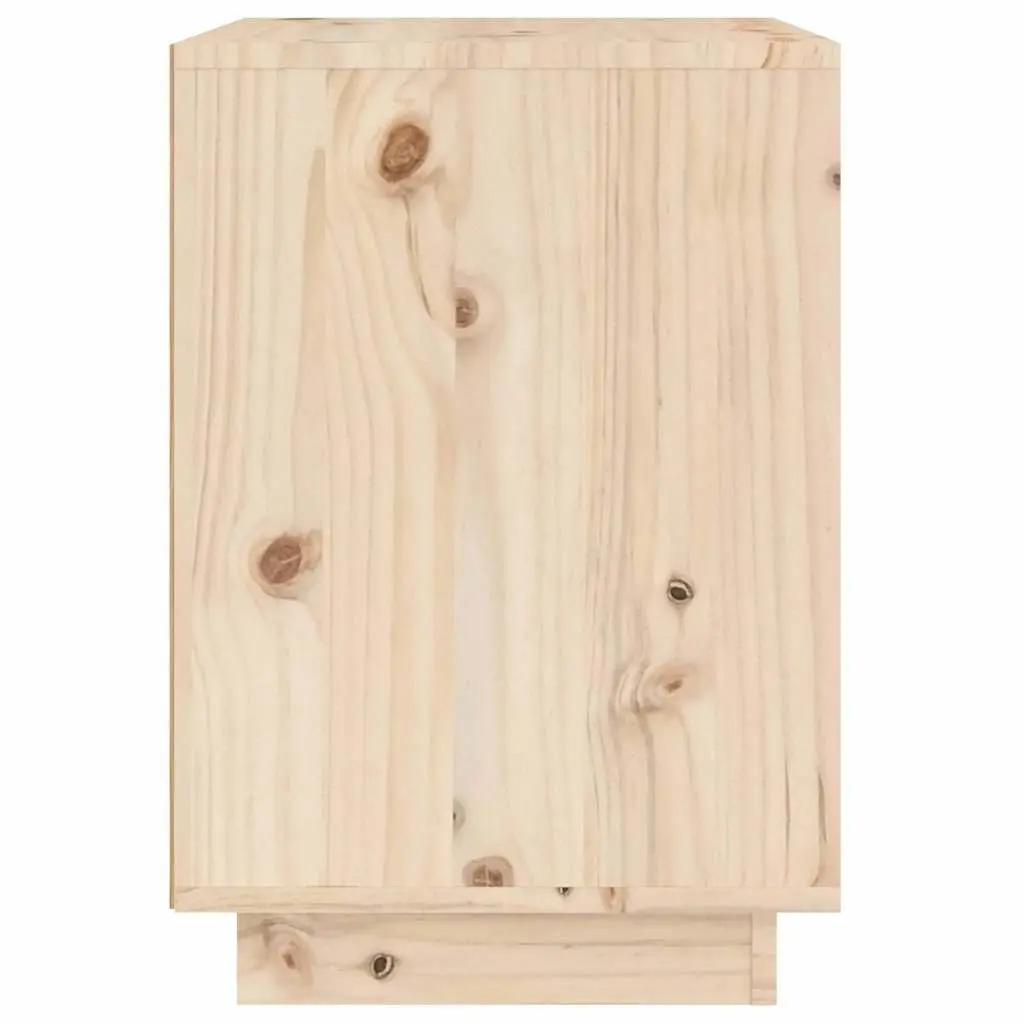 Wooden Bedside Cabinet 40x35x50cm for Storage