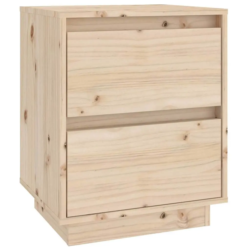 Bedside Cabinets 2 pcs 40x35x50 cm Brown Side Tables Storage Nightstand