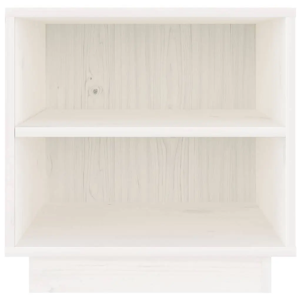 Bedside Cabinets 2 pcs White 40x34x40 cm Wooden Storage Tables Side Units