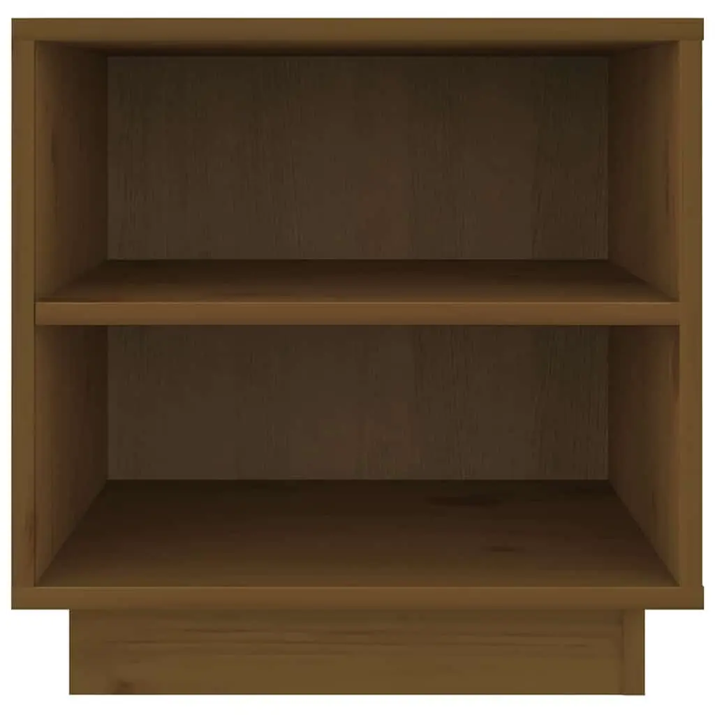 Brown Wooden Bedside Cabinet for Bedroom Essentials