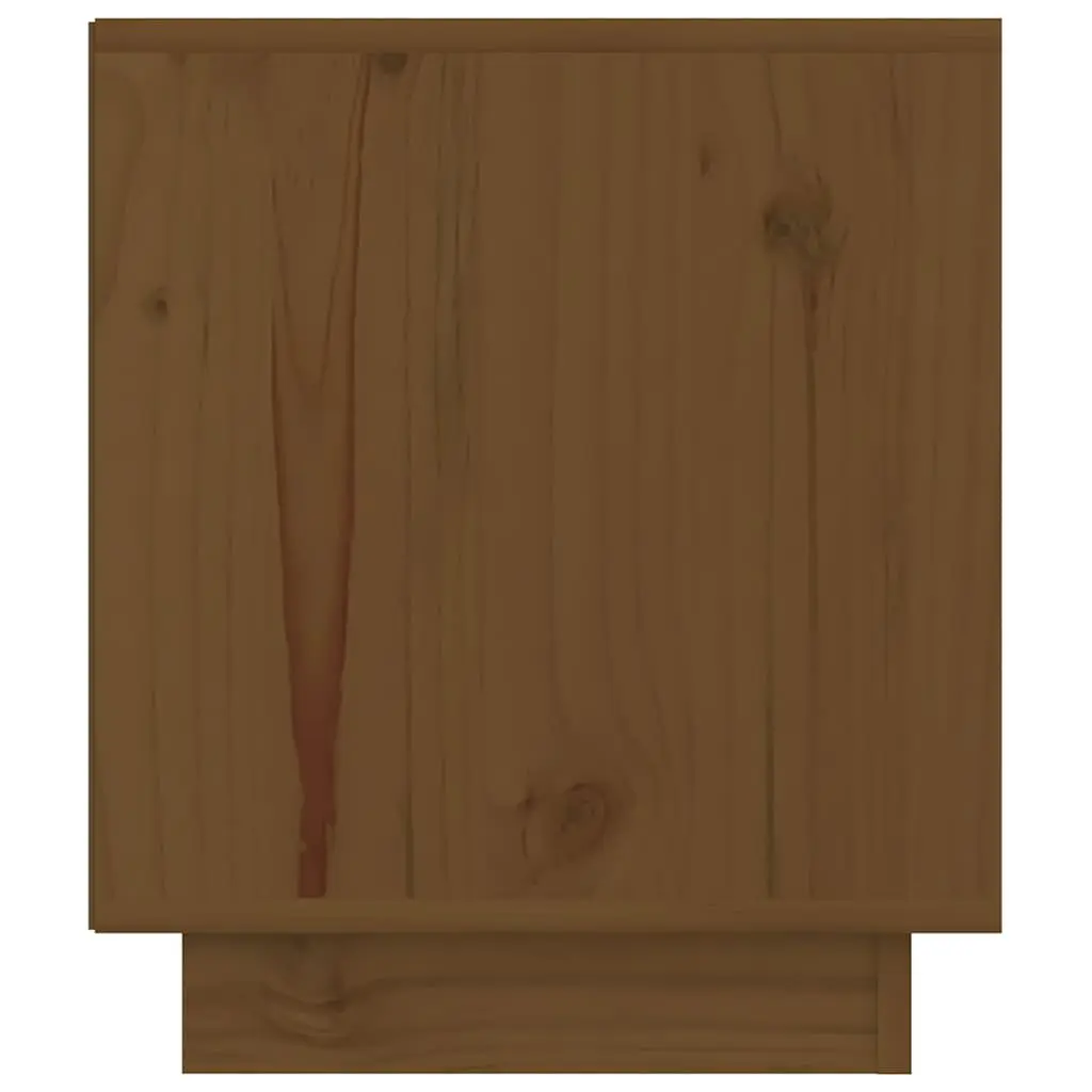 Brown Wooden Bedside Cabinet for Bedroom Essentials