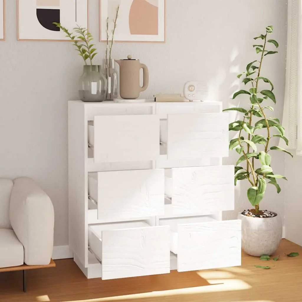 White Wooden Sideboards for Storage and Display