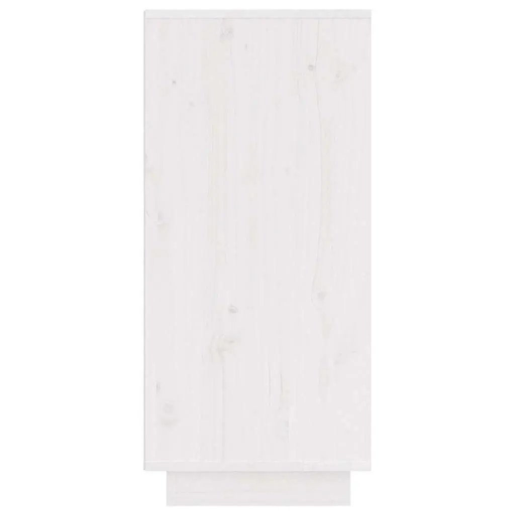Sideboard Cabinet Set of 2 in White Wood