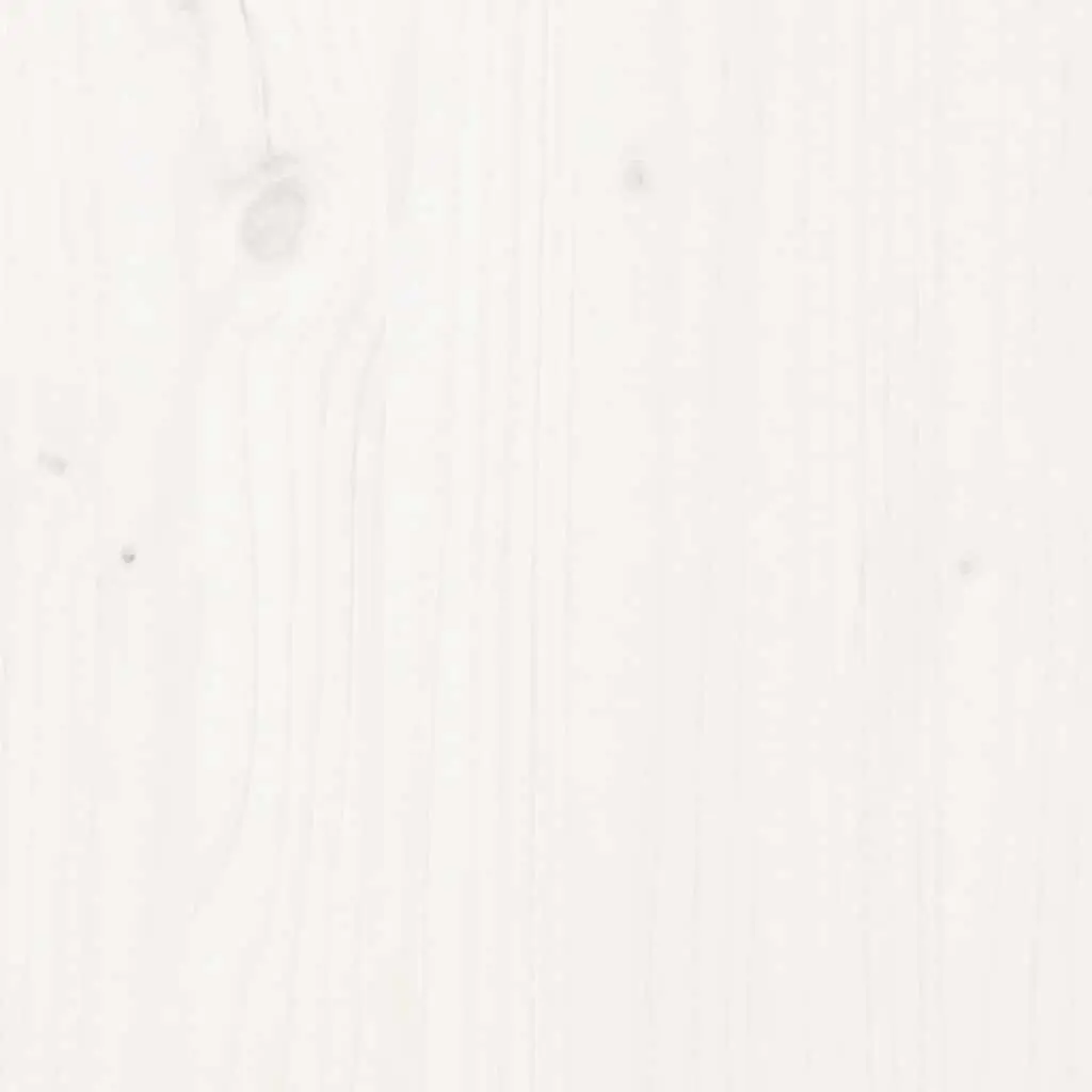 Sideboard Cabinet Set of 2 in White Wood