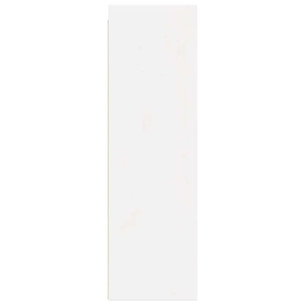 White Wall Cabinet 30x30x100 cm for Storage