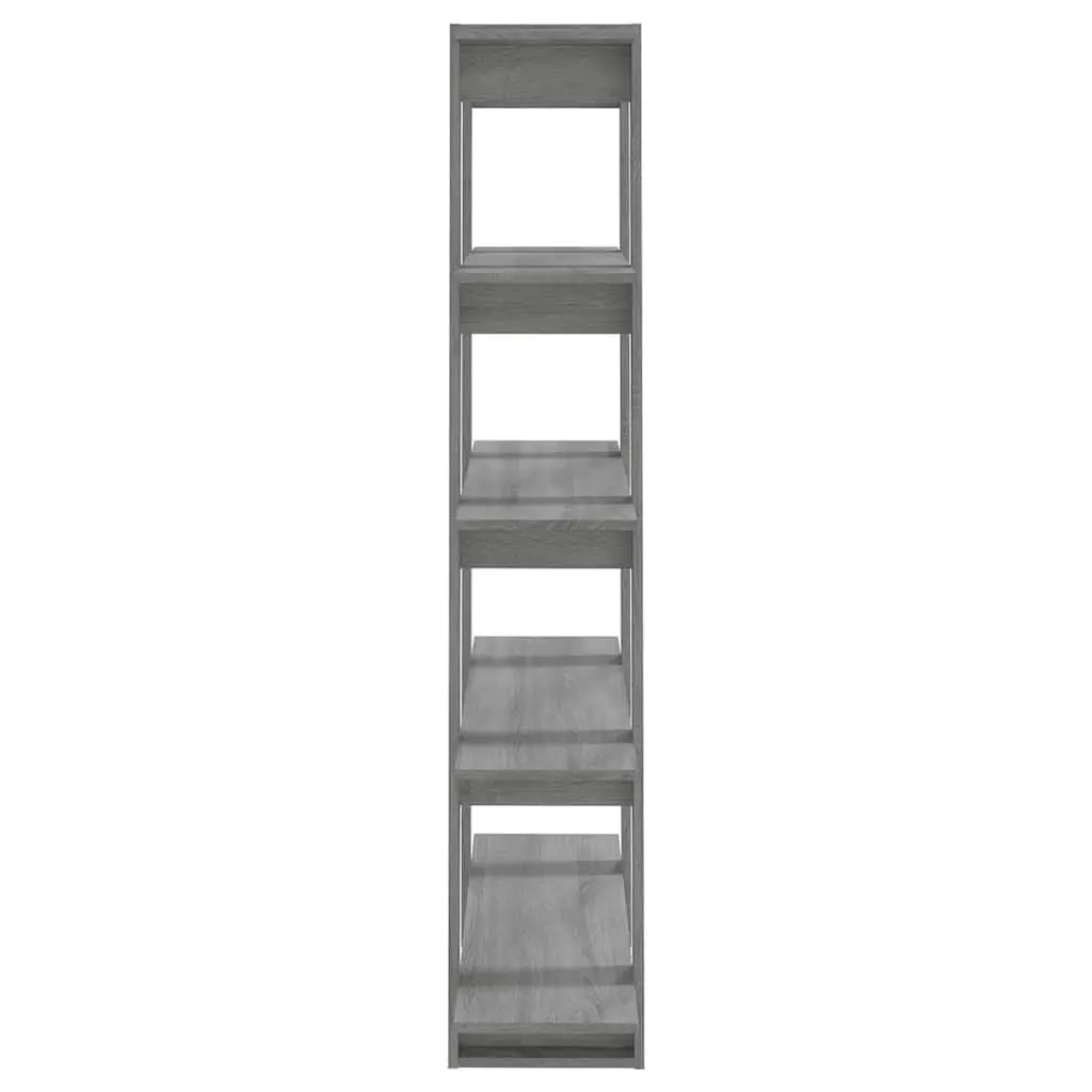 Book Cabinet Grey Sonoma Shelving Unit Room Divider Storage Organiser