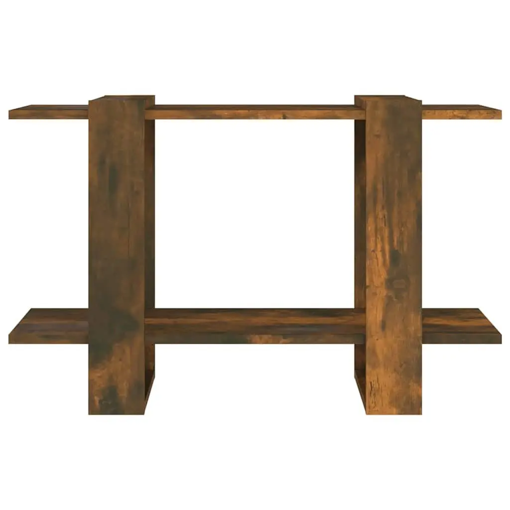 Book Cabinet Storage Organizer Brown Room Divider Standing Shelf